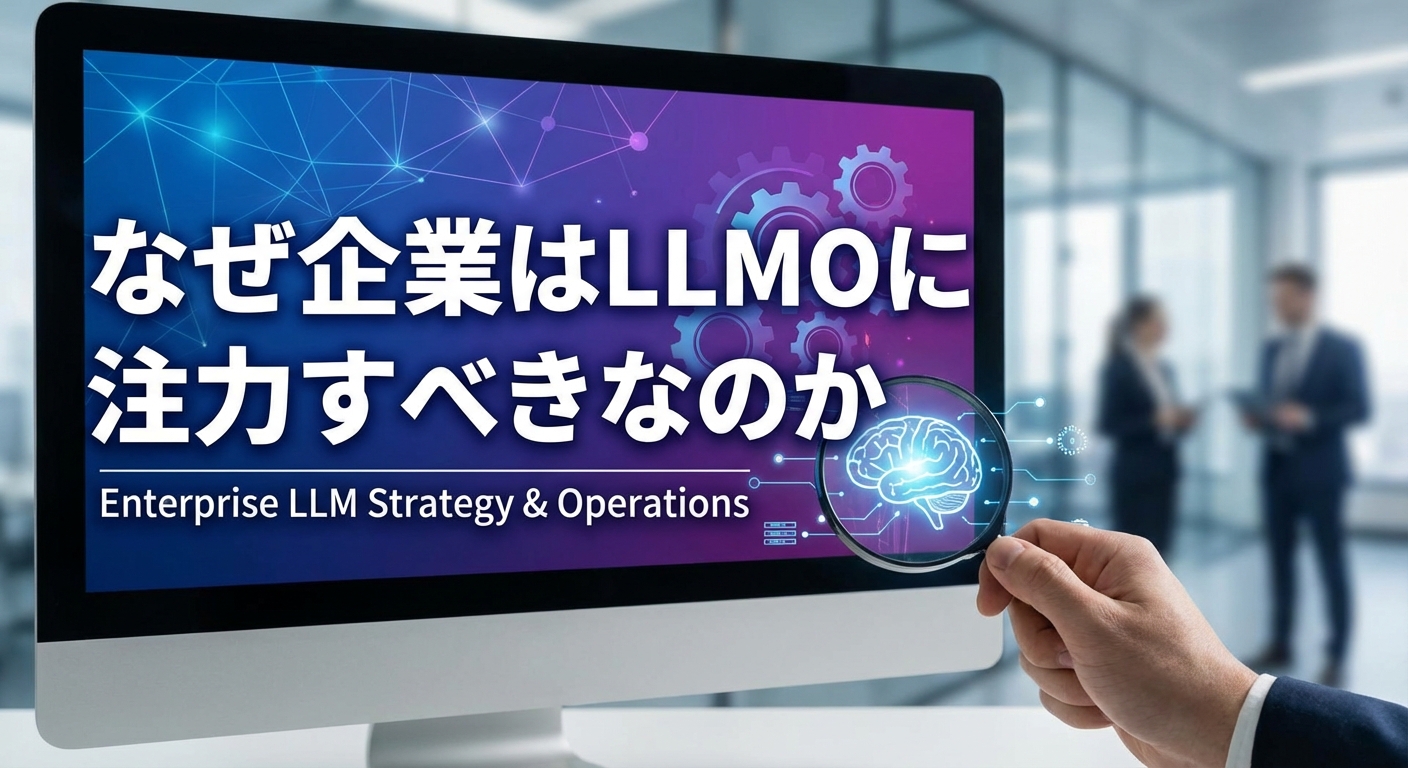 なぜ企業はLLMOに注力すべきなのか