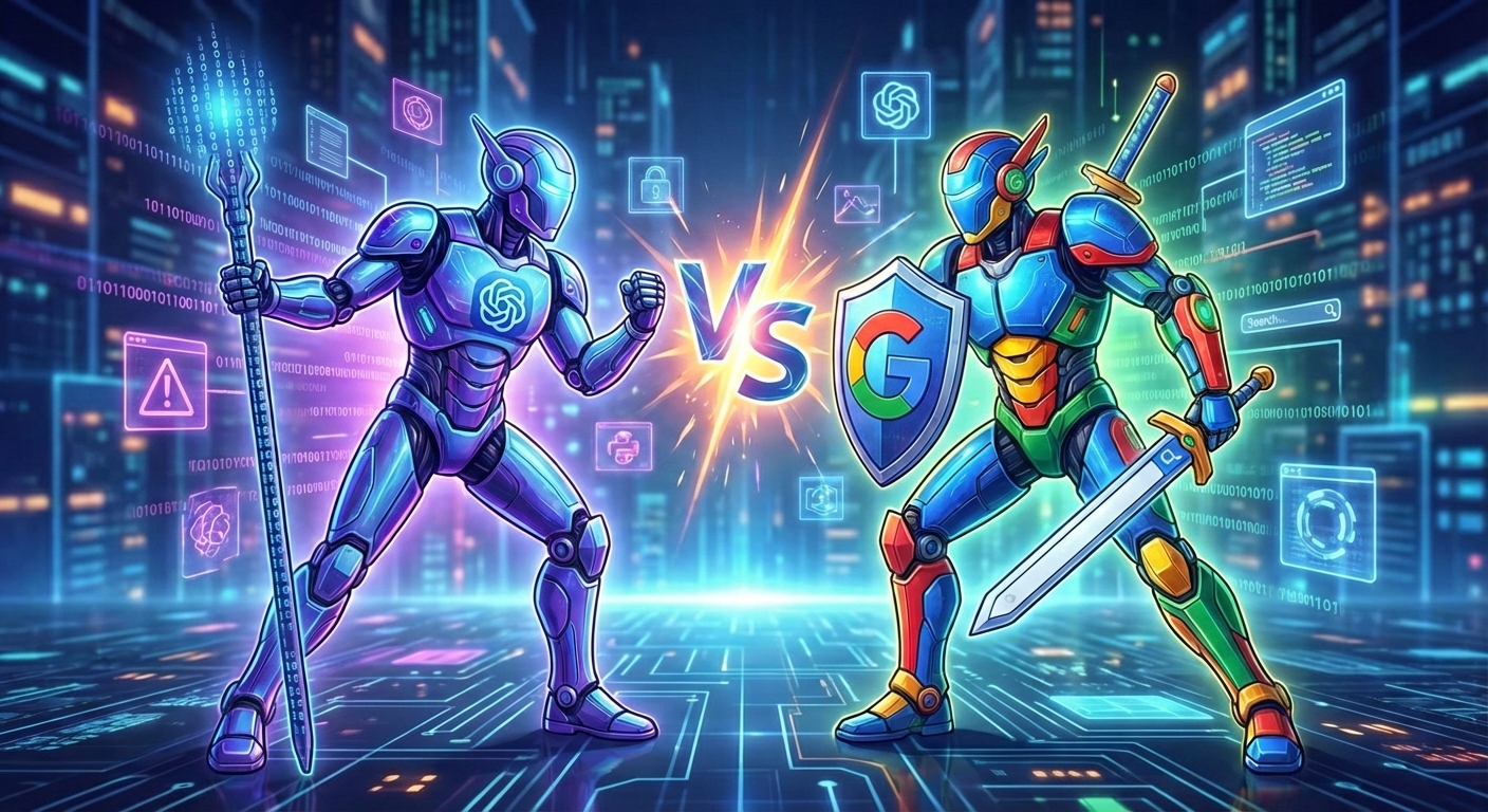 OpenAIの広告 vs Google広告 - 企業が知るべき決定的な違い