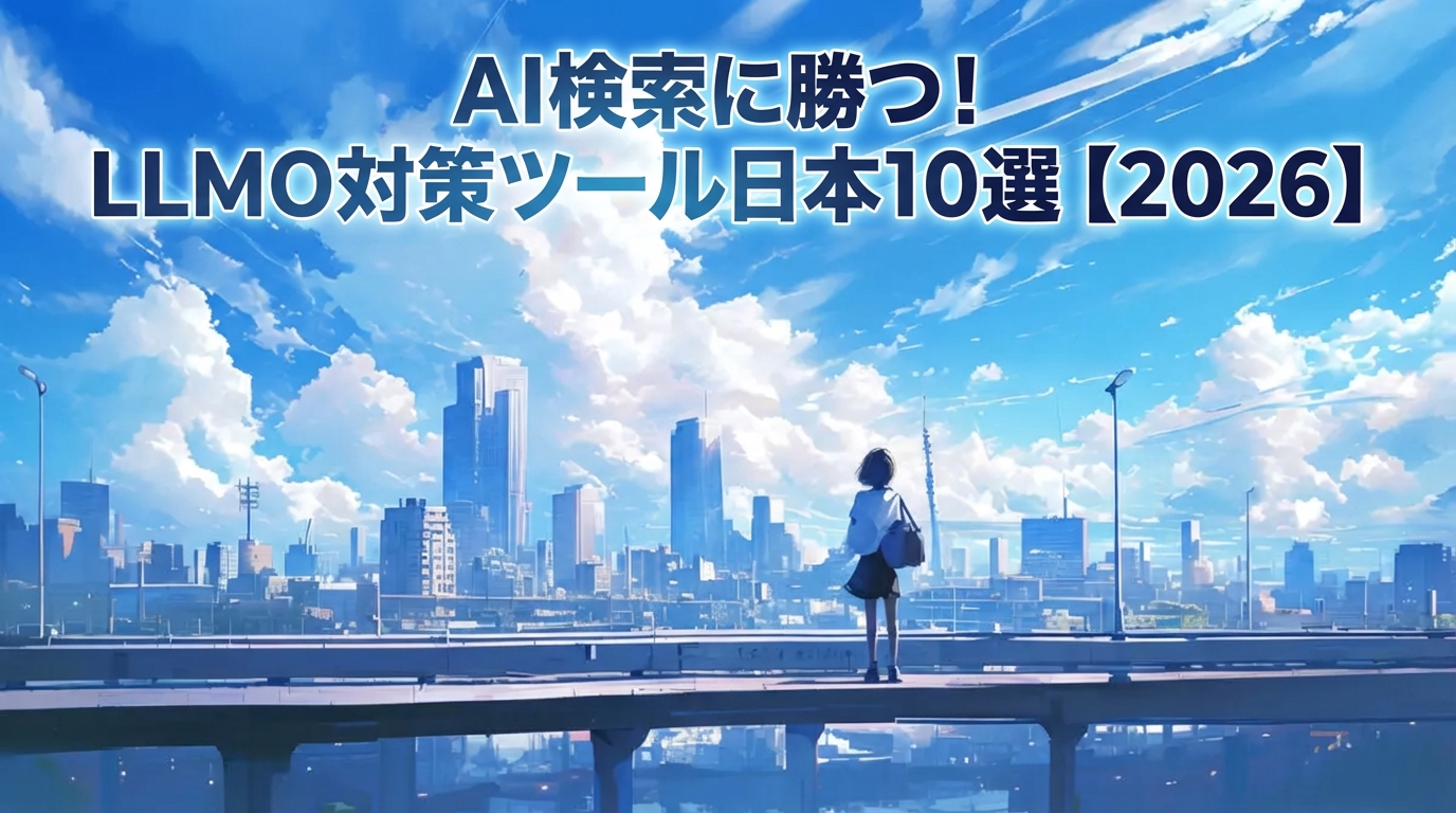 【2026年最新】LLMO対策におすすめの日本ツール・支援会社10社を徹底比較