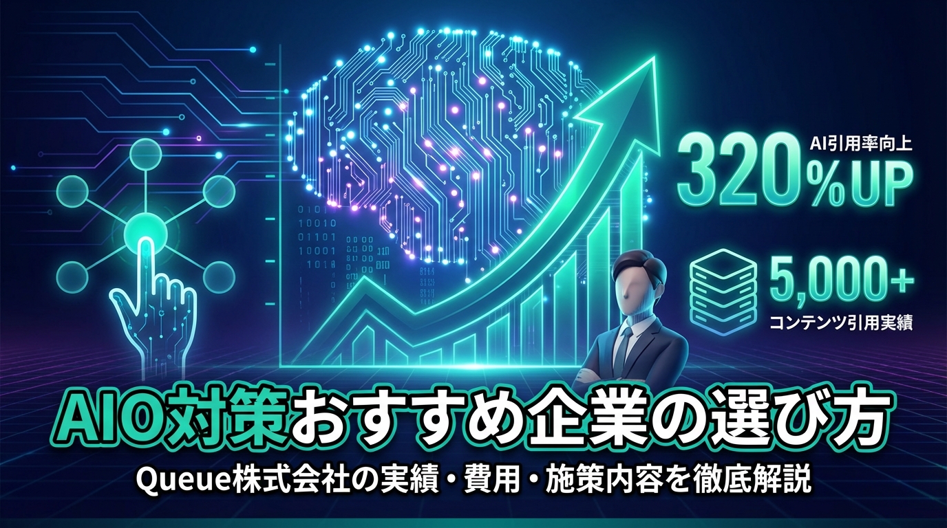How to Choose Recommended Companies for AIO Countermeasures: A Comprehensive Explanation of Queue Inc.'s Achievements, Costs, and Strategy Details