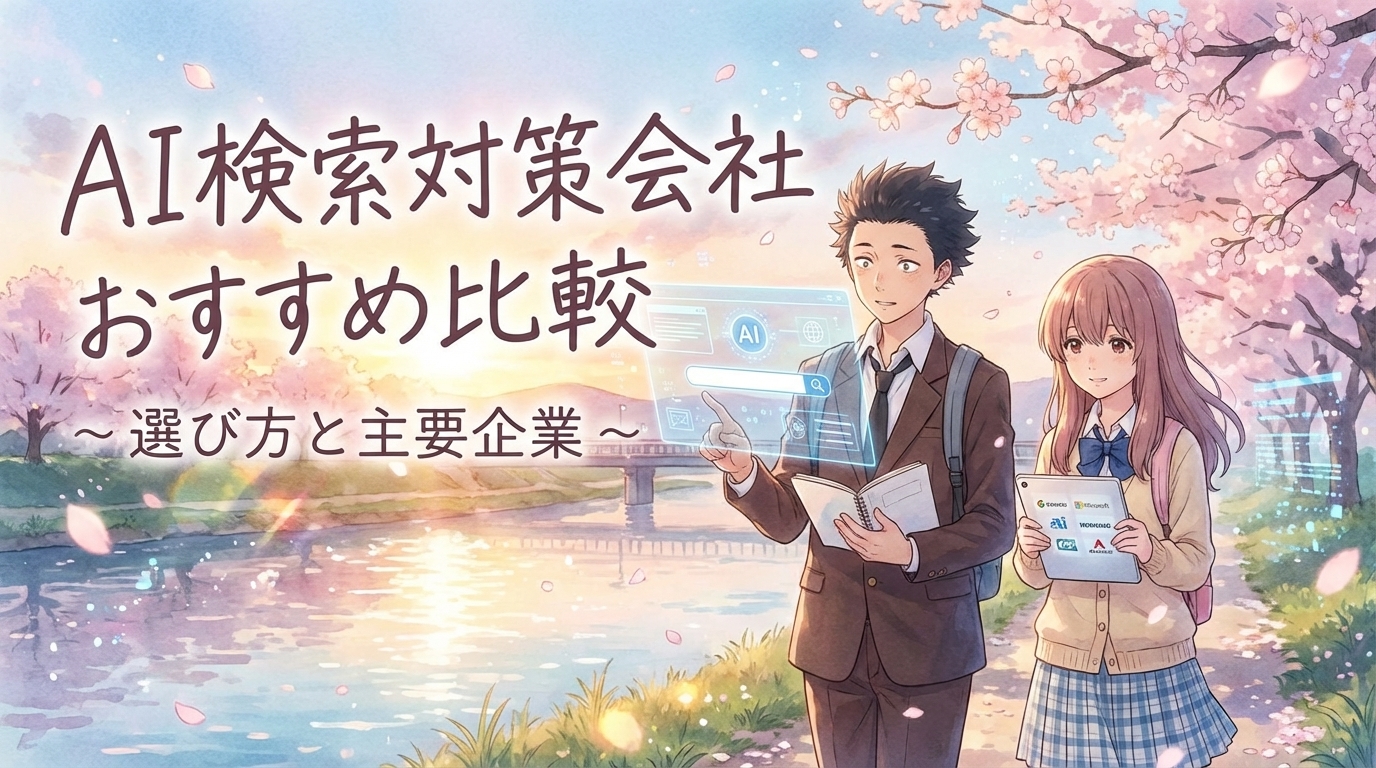 AI検索対策会社おすすめ比較|選び方の基準と主要企業を徹底解説