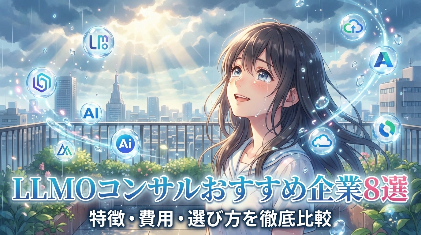 LLMOコンサルおすすめ企業8選｜特徴・費用・選び方を徹底比較