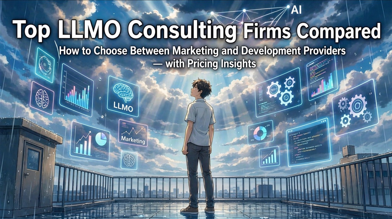 Comparison of Recommended LLMO Consulting Companies and How to Choose