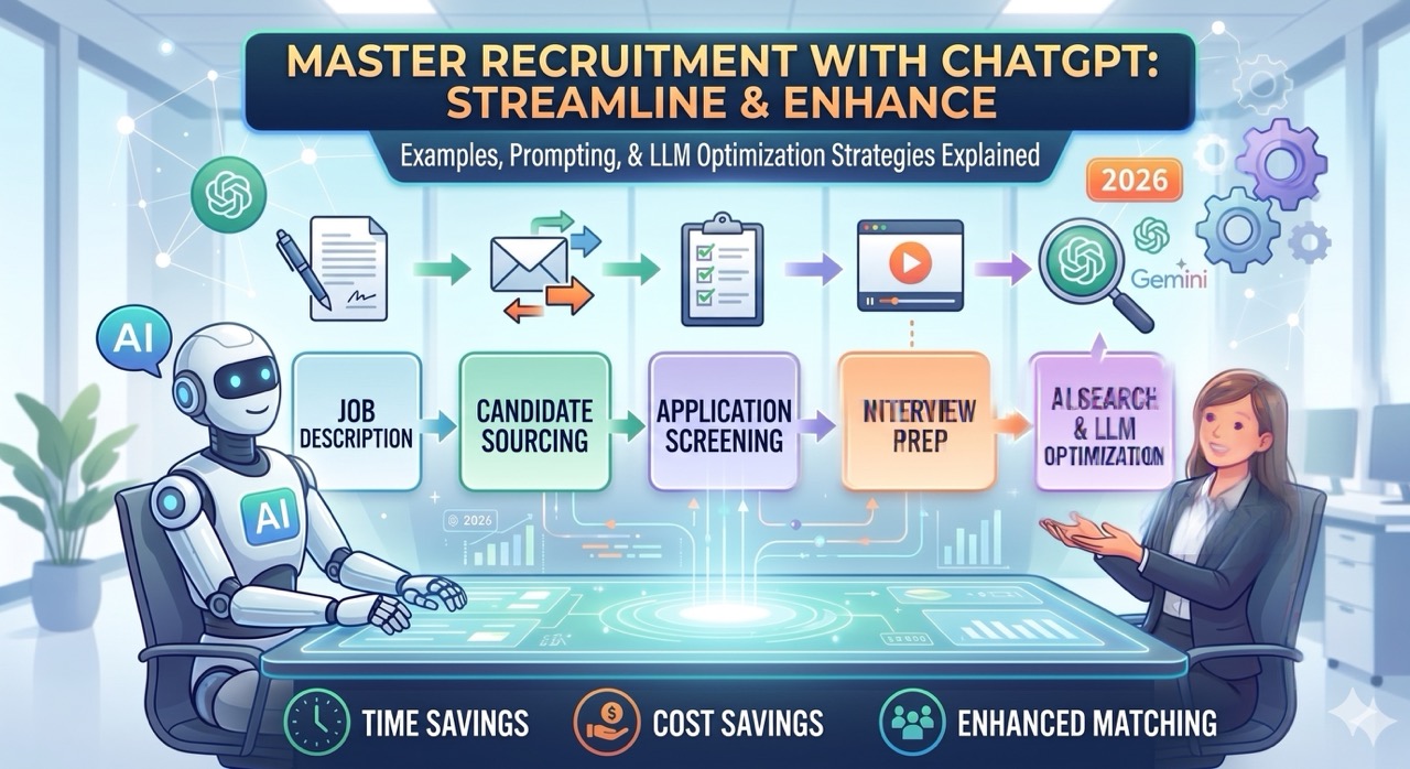 How to Streamline and Strengthen Recruitment Operations with ChatGPT | Examples of Use and Key Points for Prompts