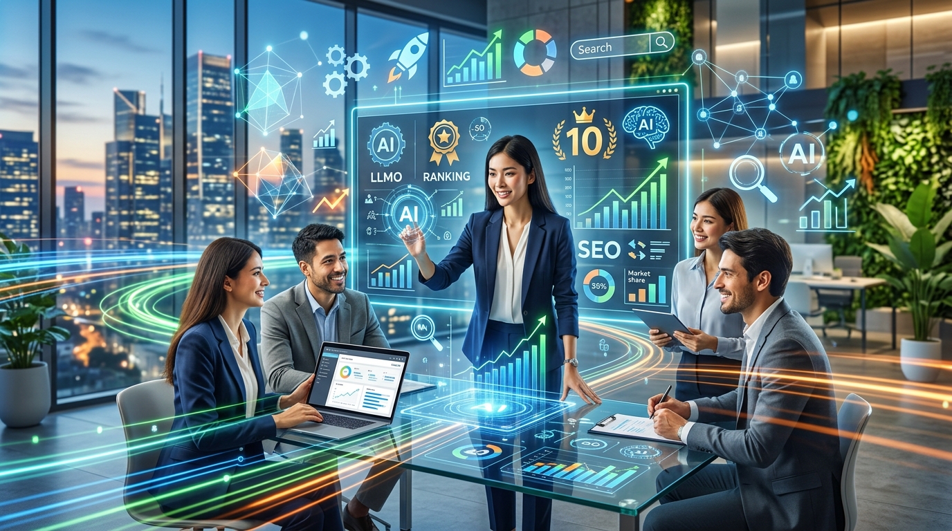 LLMOコンサルおすすめ会社10選｜費用相場・選び方・AI引用率の比較 - サムネイル