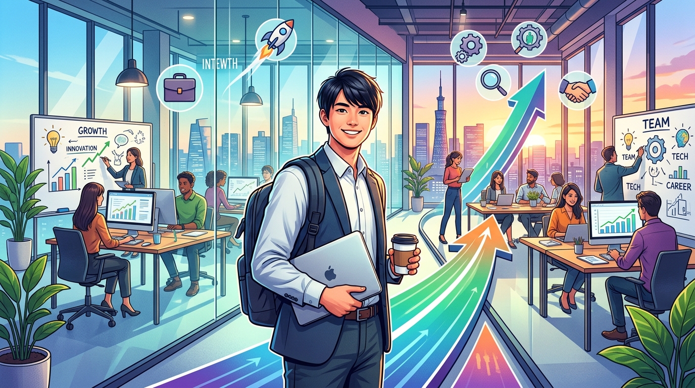 長期インターンの始め方完全ガイド｜おすすめ企業10選・求人サイト5選と失敗しない選び方 - サムネイル