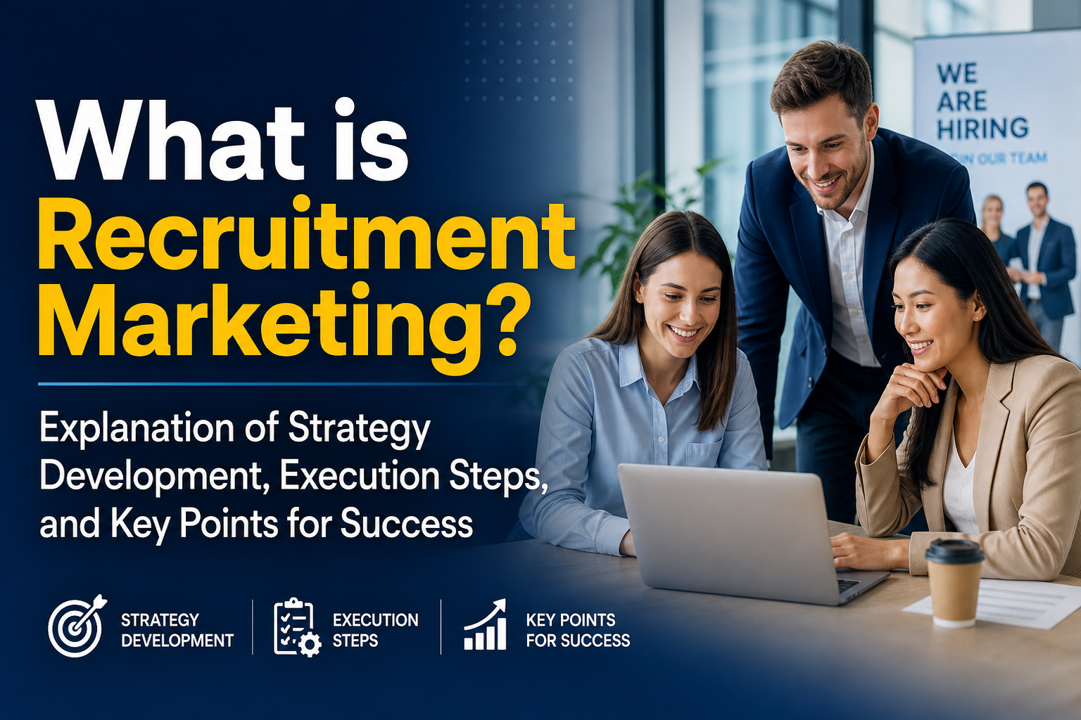 What is Recruitment Marketing? Explanation of Strategy Development, Execution Steps, and Key Points for Success - Thumbnail
