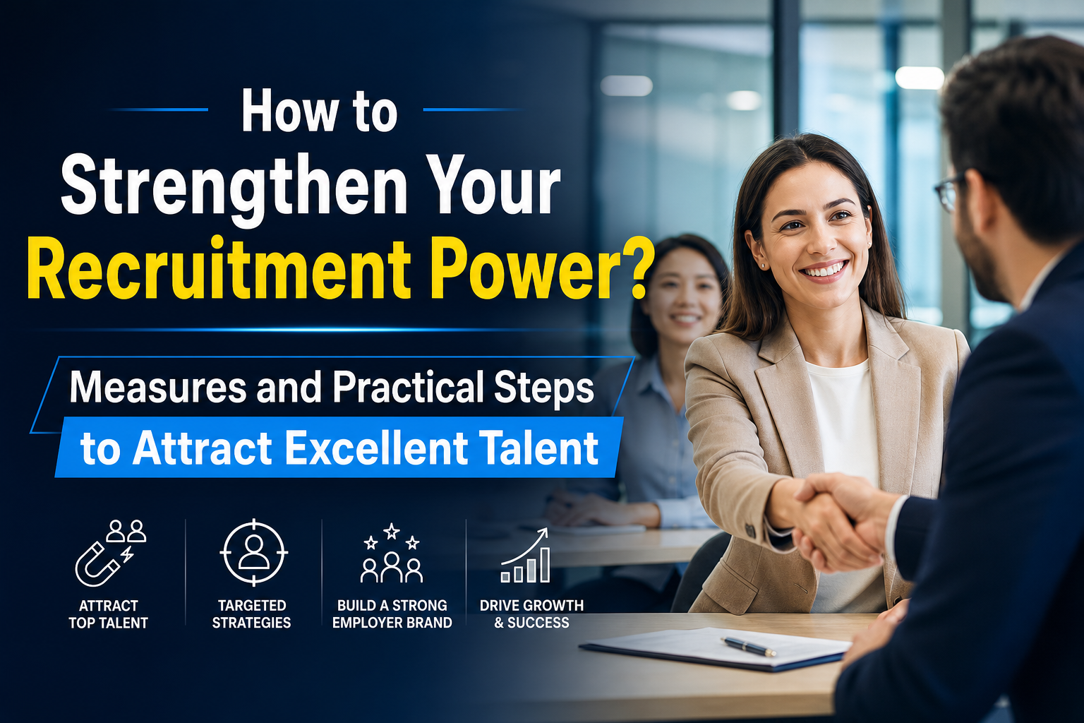 How to Strengthen Your Recruitment Power? Measures and Practical Steps to Attract Excellent Talent - Thumbnail
