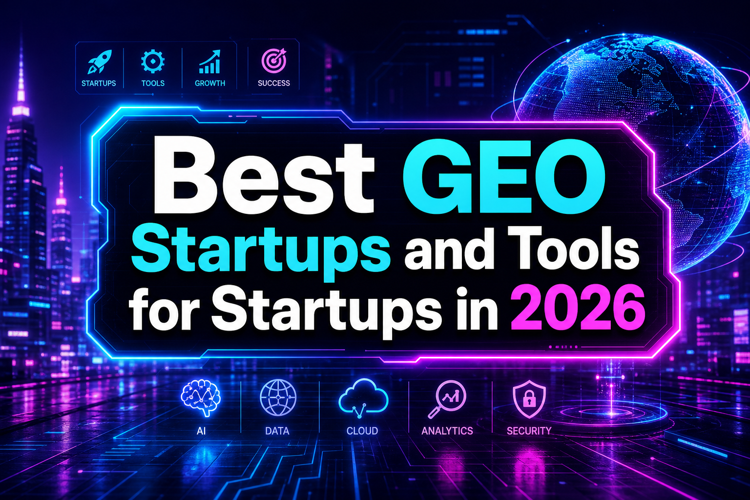 Best GEO Startups and Tools for Startups in 2026 - サムネイル