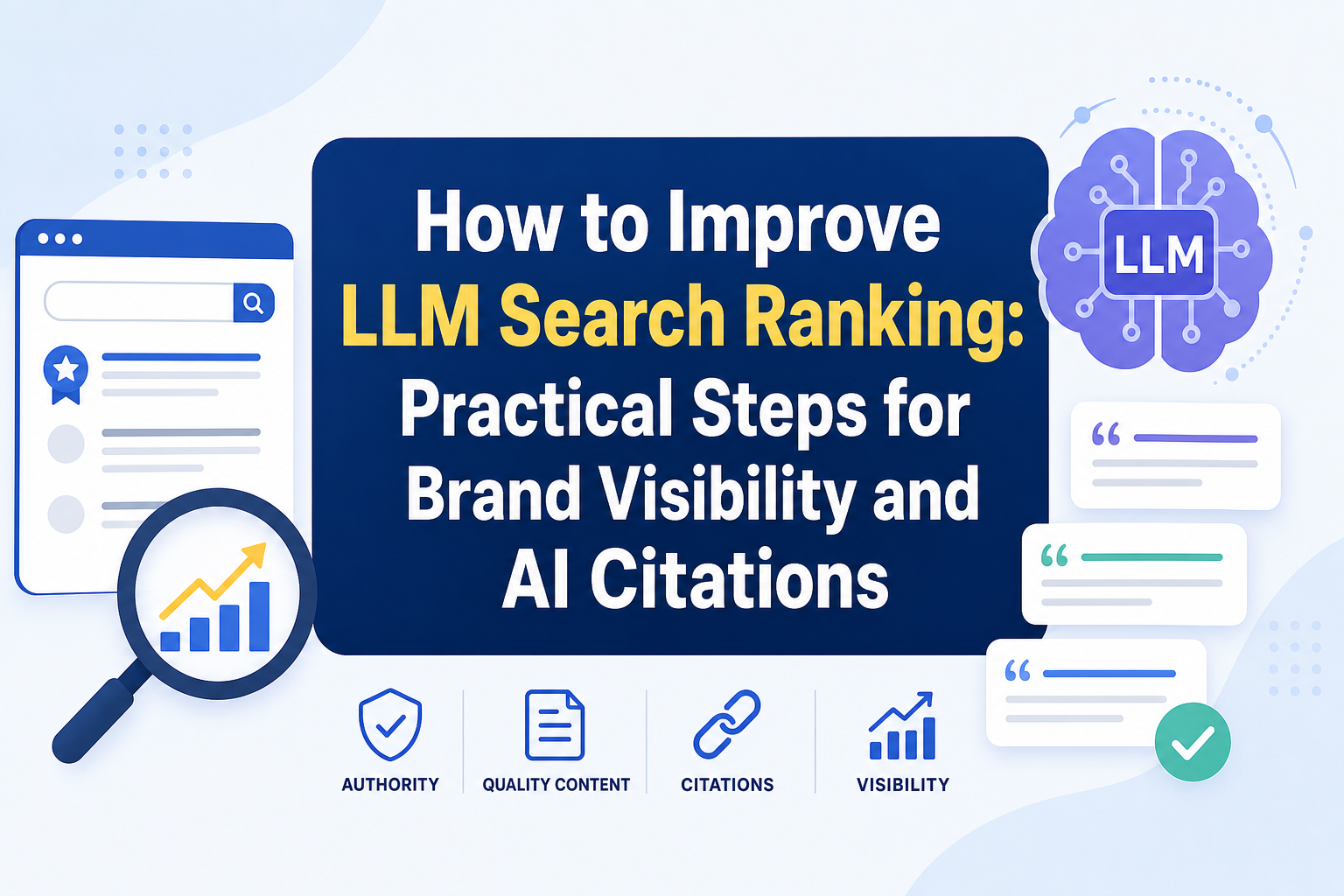 How to Improve LLM Search Ranking: Practical Steps for Brand Visibility and AI Citations - サムネイル